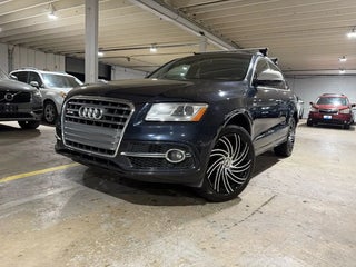 2015 Audi SQ5 with Moonlight Blue Metallic Exterior