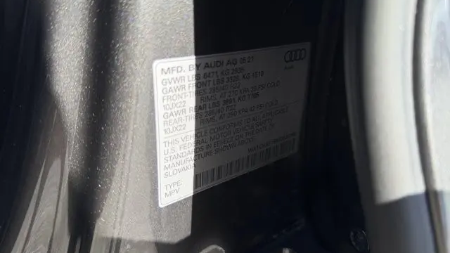 2021 Audi Q8 quattro Prestige 55 TFSI