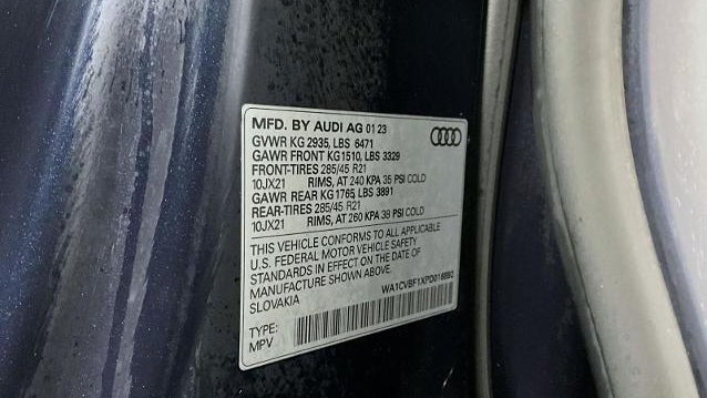 2023 Audi Q8 quattro Prestige 55 TFSI