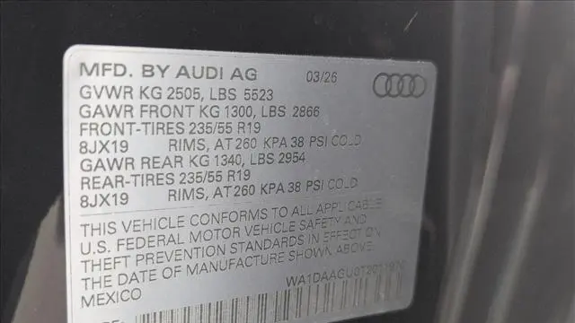2026 Audi Q5 Sportback quattro Premium TFSI