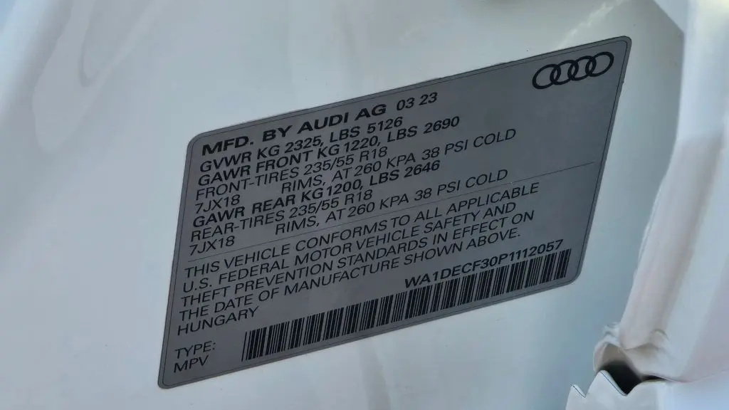 2023 Audi Q3 quattro S line Premium 45 TFSI