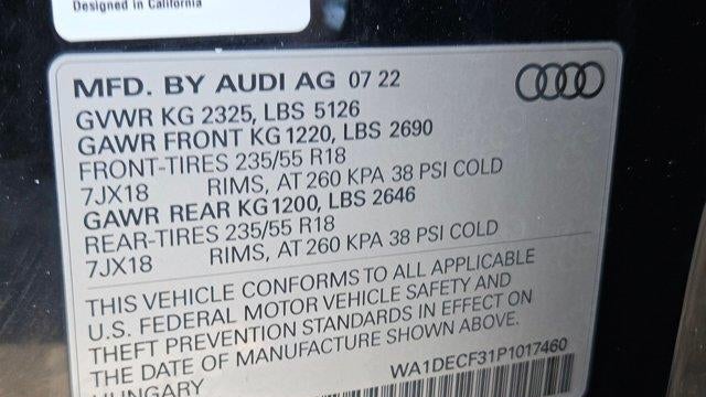 2023 Audi Q3 quattro S line Premium 45 TFSI
