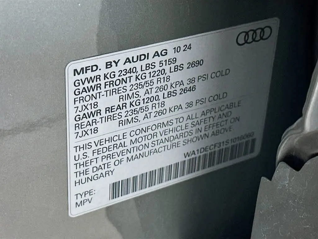 2025 Audi Q3 - $25,789