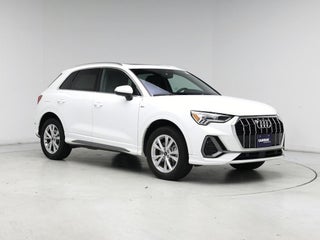2023 Audi Q3 with Glacier White Metallic Exterior