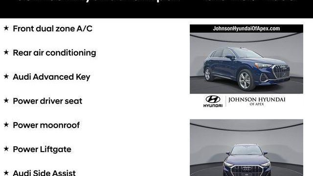2021 Audi Q3 quattro S line Premium 45 TFSI