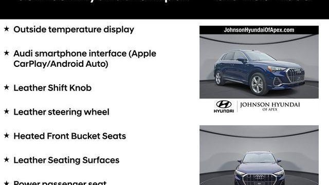 2021 Audi Q3 quattro S line Premium 45 TFSI