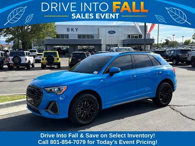 2022 Audi Q3 AWD Quattro S Line Premium 45 Tfsi 4DR SUV
