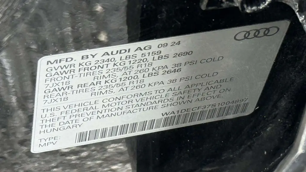 2025 Audi Q3 quattro S line Premium 45 TFSI