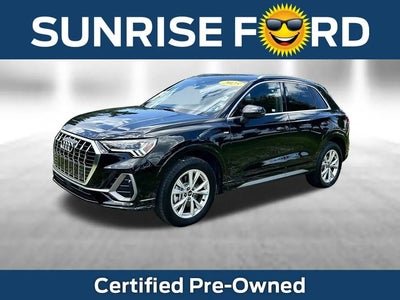 2025 Audi Q3 AWD Quattro S Line Premium 45 Tfsi 4DR SUV