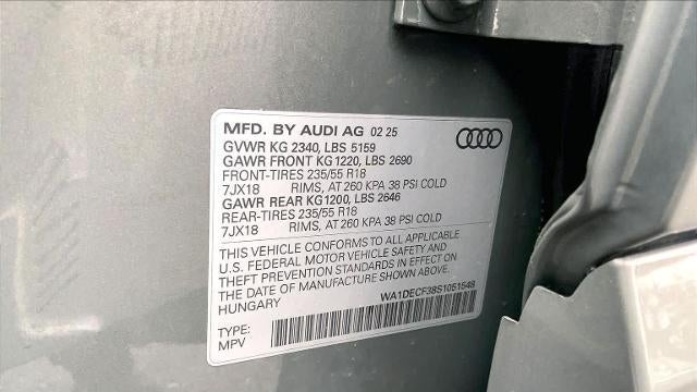 2025 Audi Q3 quattro S line Premium 45 TFSI