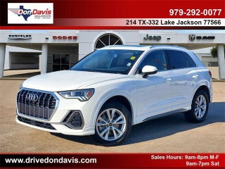 2024 Audi Q3 with Glacier White Metallic Exterior