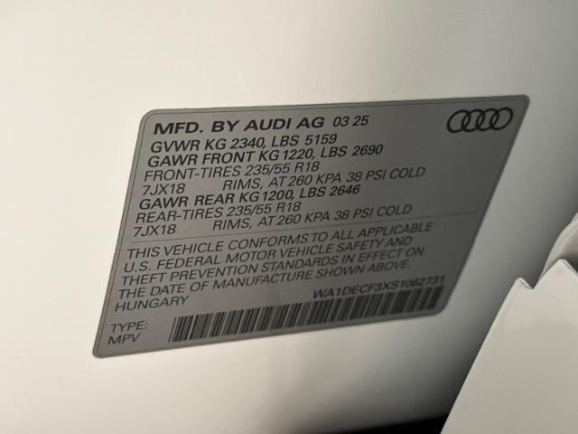 2025 Audi Q3 - $27,500