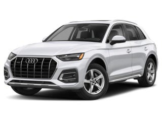 2023 Audi Q5 with Glacier White Metallic Exterior