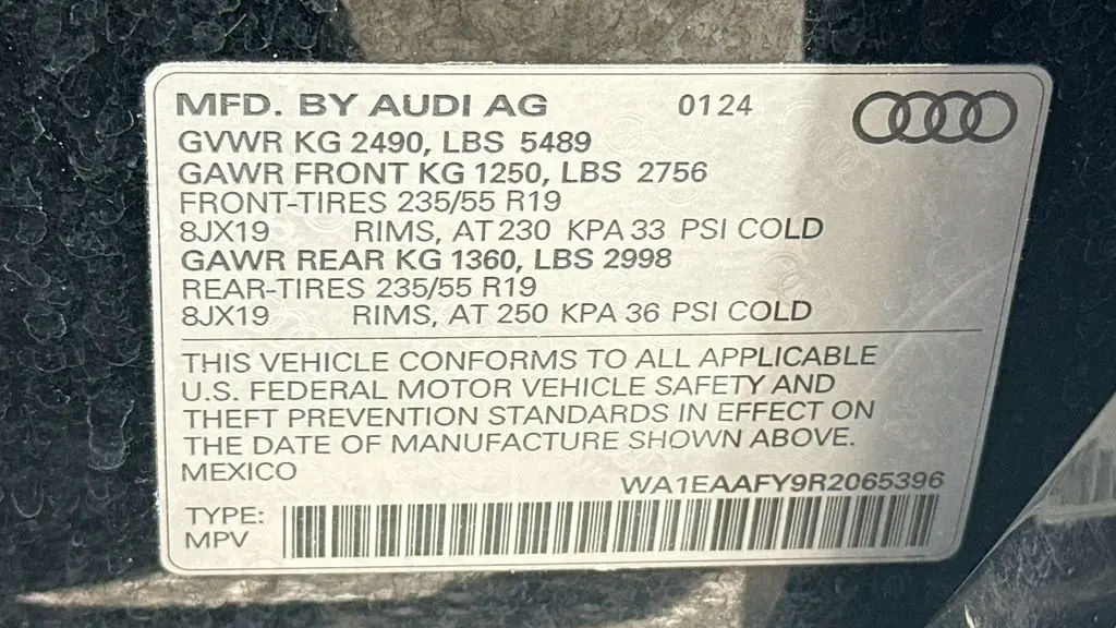 2024 Audi Q5 quattro S line Prem Plus 45 TFSI