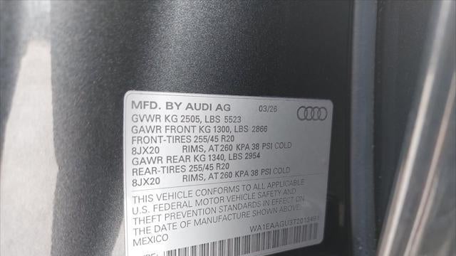 2026 Audi Q5 Sportback quattro Premium Plus TFSI
