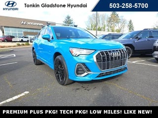 2021 Audi Q3 with Turbo Blue Exterior