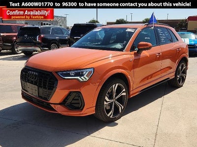 Photo of a 2023 Audi Q3 AWD Quattro S Line Premium Plus 45 Tfsi 4DR SUV for sale