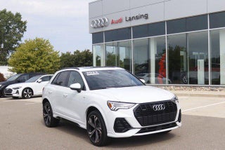 2023 Audi Q3 with Glacier White Metallic Exterior