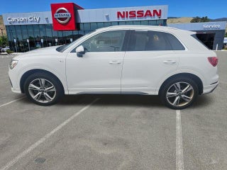 2020 Audi Q3 with Ibis White Exterior