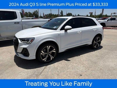 2024 Audi Q3 AWD Quattro S Line Premium Plus 45 Tfsi 4DR SUV