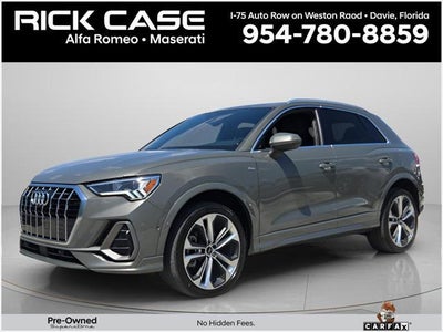 2021 Audi Q3 AWD Quattro S Line Premium Plus 45 Tfsi 4DR SUV