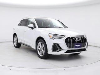 2022 Audi Q3 with Glacier White Metallic Exterior