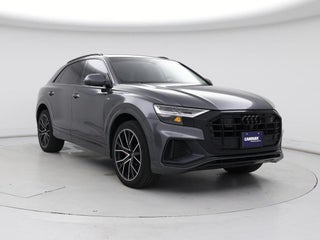 2020 Audi Q8 with Samurai Gray Metallic Exterior