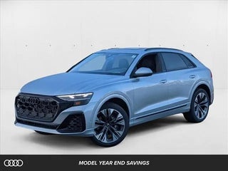 2025 Audi Q8 with Satellite Silver Metallic Exterior