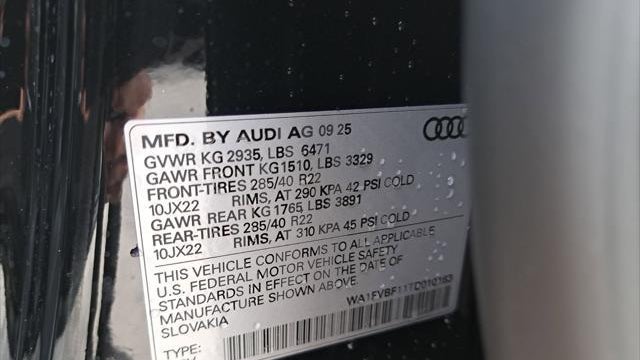 2026 Audi Q8 quattro Prestige 55 TFSI