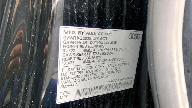 2023 Audi Q8 quattro Prestige 55 TFSI