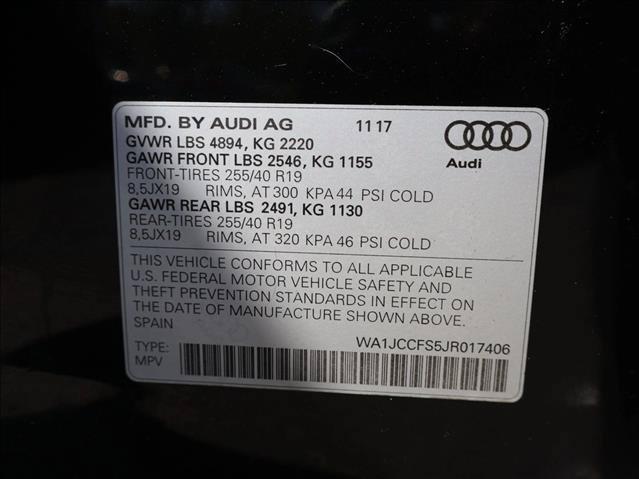 2018 Audi Q3 - $14,500