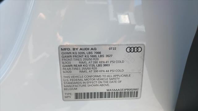 2023 Audi Q4 e-tron quattro Premium Plus 50