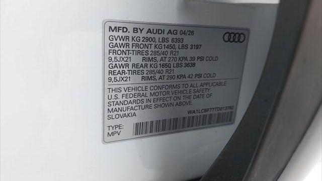 2026 Audi Q7 quattro Premium Plus 45 TFSI