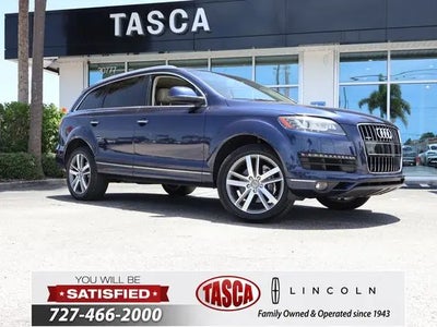 2015 Audi Q7 AWD 3.0T Quattro Premium Plus 4DR SUV