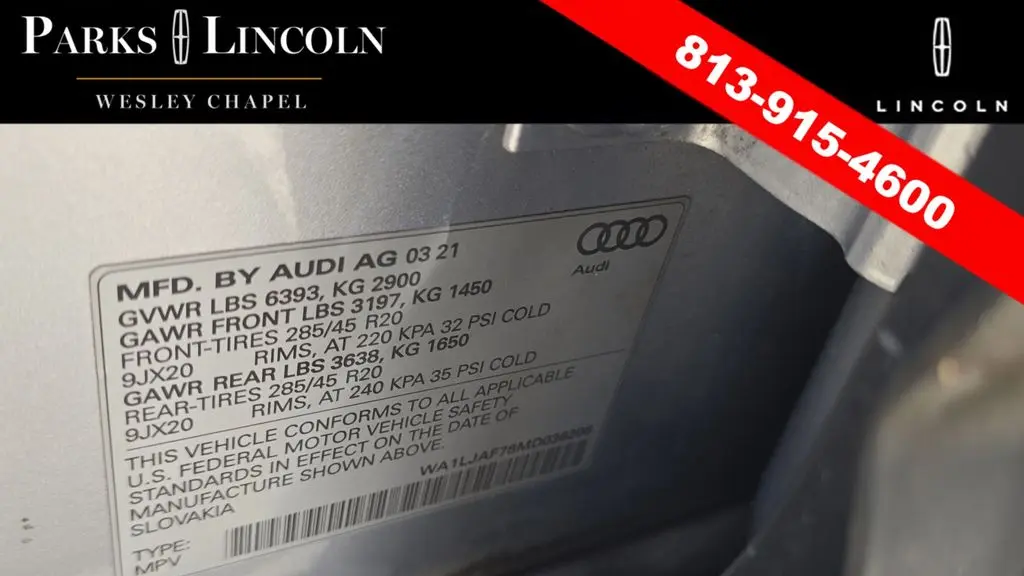 2021 Audi Q7 quattro Premium Plus 45 TFSI