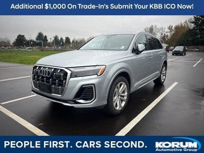 2025 Audi Q7 AWD Quattro Premium Plus 55 Tfsi 4DR SUV