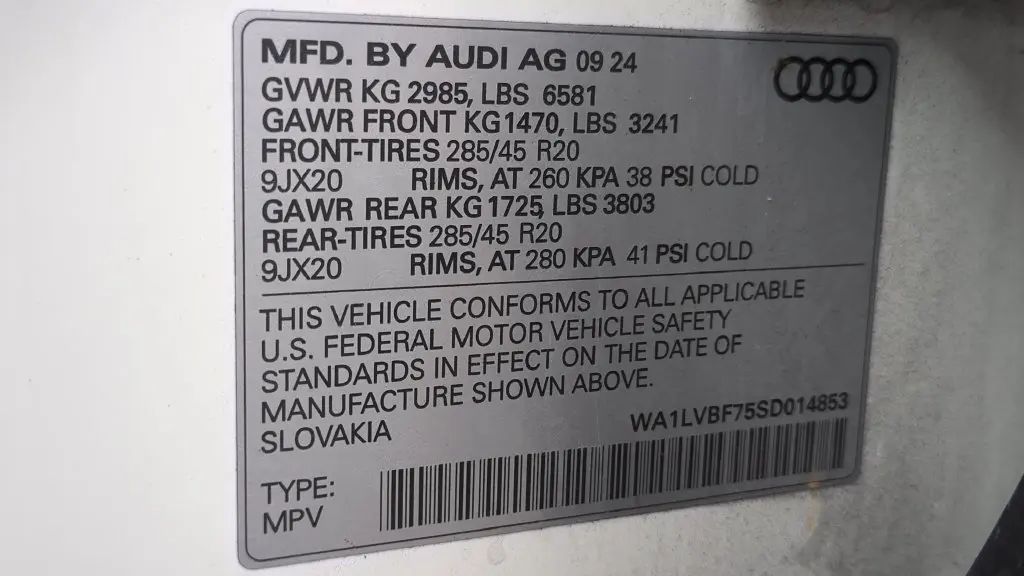 2025 Audi Q7 - $34,038