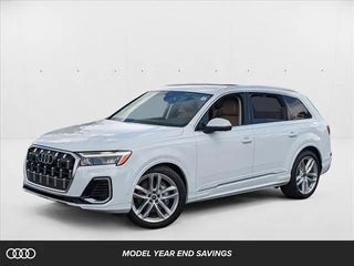 2025 Audi Q7 with Glacier White Metallic Exterior