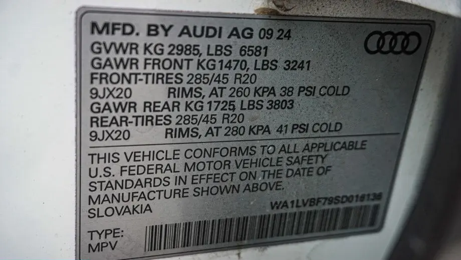 2025 Audi Q7 quattro Premium Plus 55 TFSI