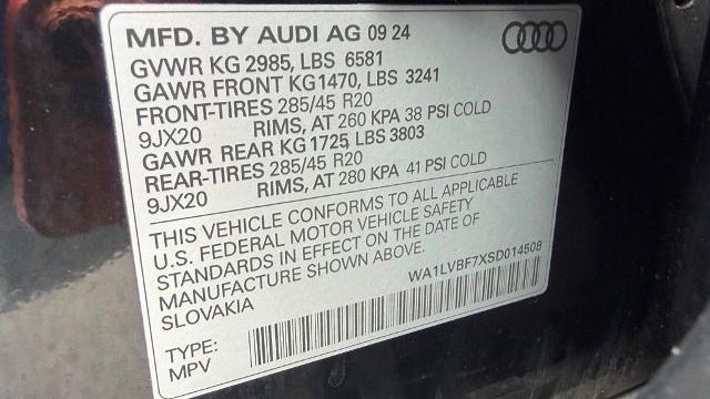2025 Audi Q7 quattro Premium Plus 55 TFSI