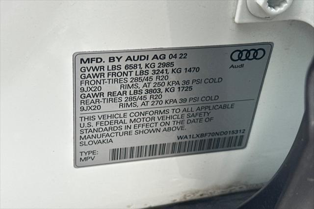 2022 Audi Q7 - $24,990