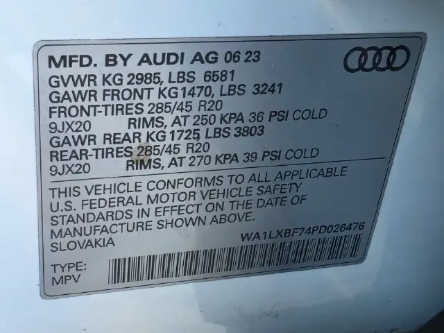 2023 Audi Q7 - $36,501
