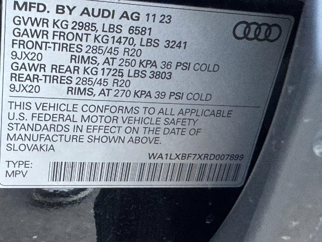 2024 Audi Q7 - $38,492