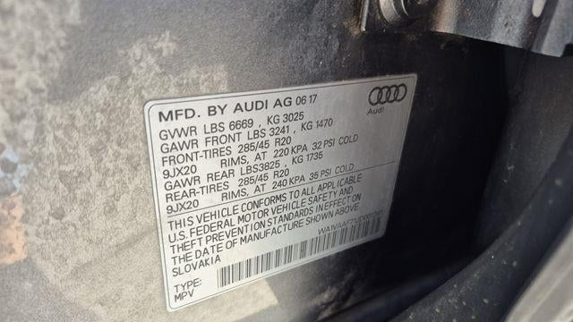2018 Audi Q7 3.0T quattro Prestige