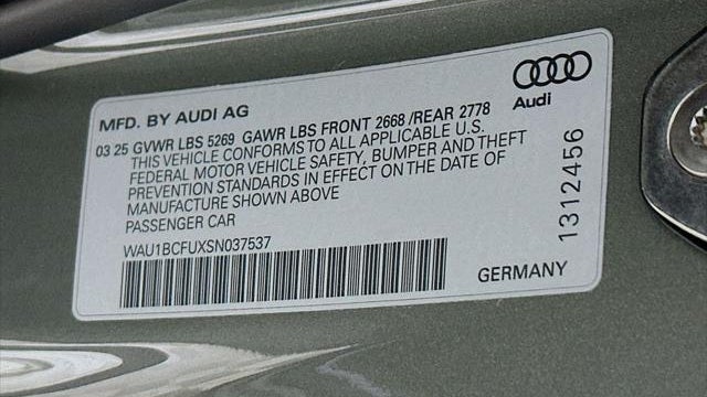 2025 Audi A5 quattro Premium TFSI