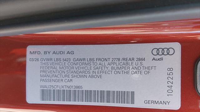 2026 Audi S5 quattro Premium Plus TFSI