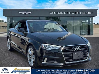Photo of a 2018 Audi A3 AWD 2.0T Quattro Premium 2DR Convertible for sale