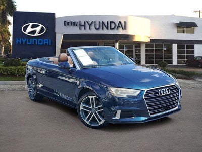 2017 Audi A3 AWD 2.0T Quattro Premium 2DR Convertible
