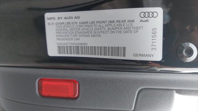 2022 Audi S5 Sportback 3.0T quattro Premium