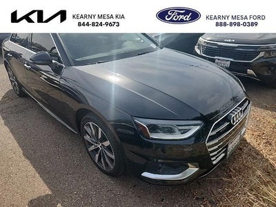 2021 Audi A4 AWD Quattro Premium 40 Tfsi 4DR Sedan